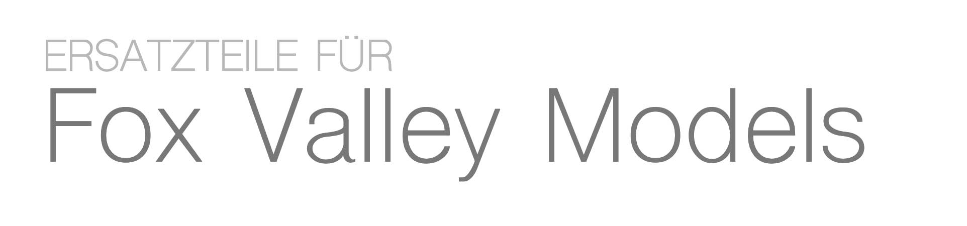 Fox Valley Models Fox Valley Models