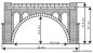 Preview: Kibri - 37666 - Maggiatal-Brücke (Bausatz)