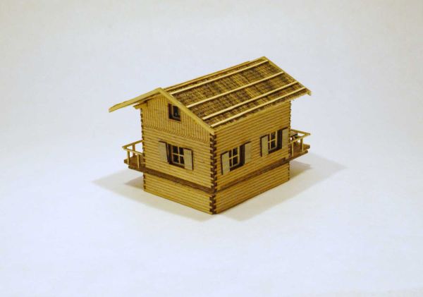 Micro Welten - 02-11 - Schutzhütte bewirtet N (Bausatz)