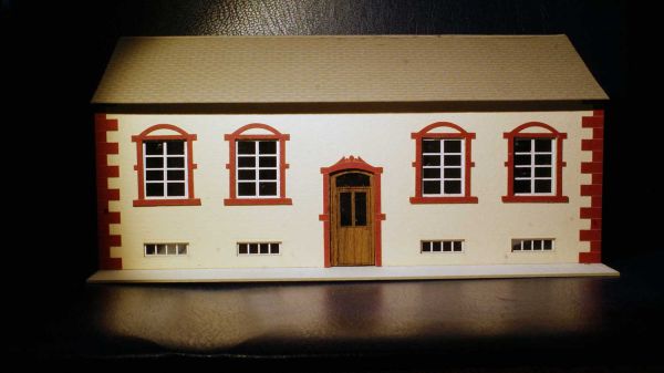 Micro Welten - 03-32 - Gründerzeit-Wohnhaus 1 Etage (Bausatz)