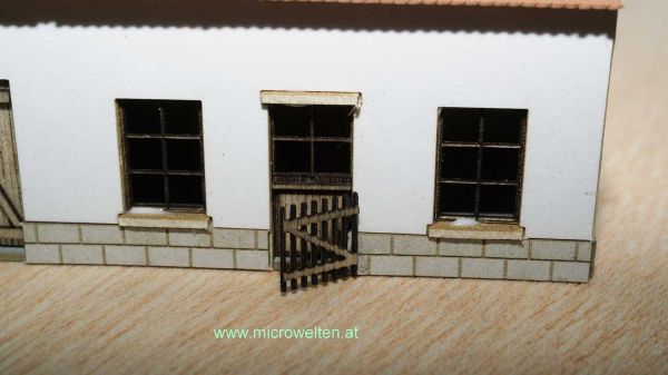 Micro Welten - 03-8 - Kleiner Anbau oder Werkstatt N (Bausatz)