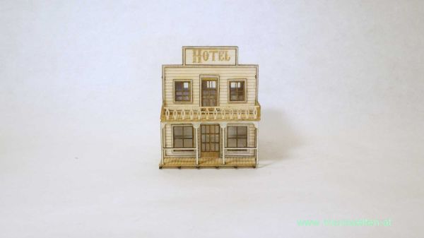 Micro Welten - 06-12 - Der wilde Westen - Hotel (Bausatz)