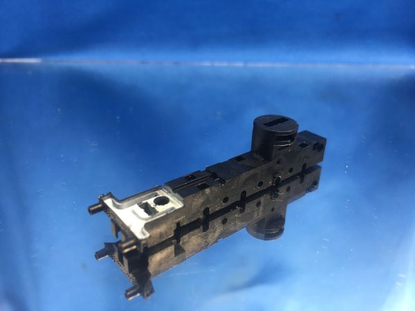 Arnold Gt 2x4/4 - 2276-013 - Drehgestellblock vorne (schwarz - leer) (Gebrauchtware)