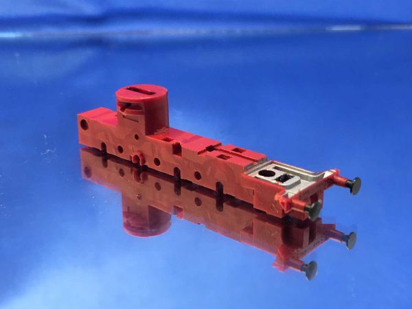 Arnold BR 96 - 2275-005 - bogie block front (red - empty) (Used / refurbed)
