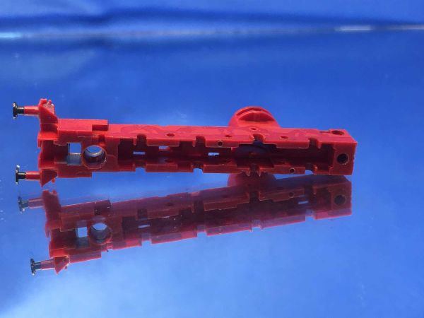 Arnold BR 96 - 2275-005 - bogie block front (red - empty) (Used / refurbed)