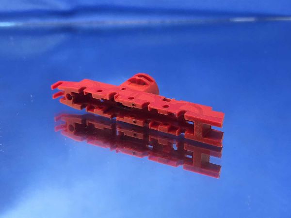 Arnold BR 96 - 2275-006 - Rear bogie (red - empty) (Used / refurbed)