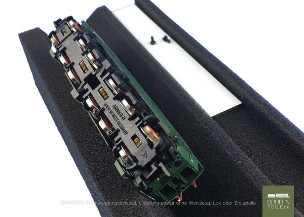 Preview: TB-Wienke CAD-CAM - Lokliege N lang - ohne Magnetstreifen (320x56x32mm)