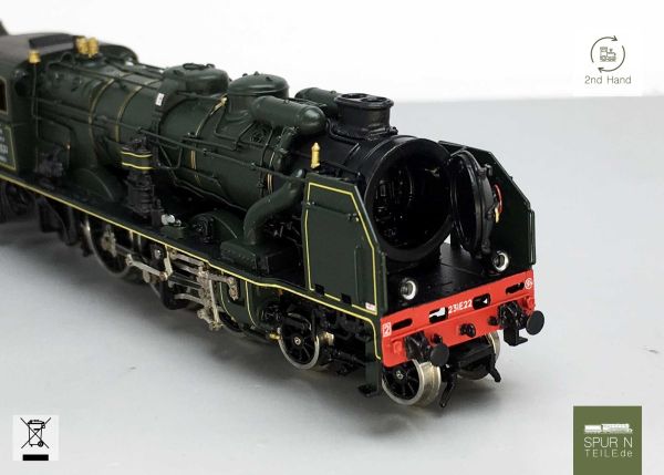 Preview: Fulgurex - 1158/1 - SNCF 231 E 22 ex Nord - grün (WB)