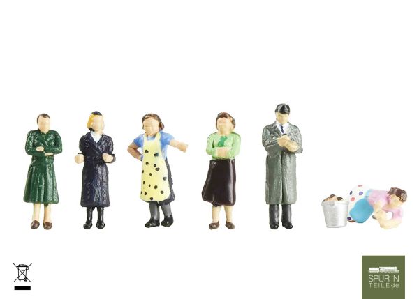 Graham Farish - 379-319 - Straßenszene (6 Figuren)