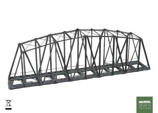 Hack Brücken - 22050 / BN18 - Bogenbrücke 18 cm (Fertigmodell)