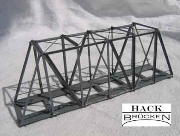 Hack Brücken - 21050 / KN12 - Kastenbrücke 12 cm (Fertigmodell)