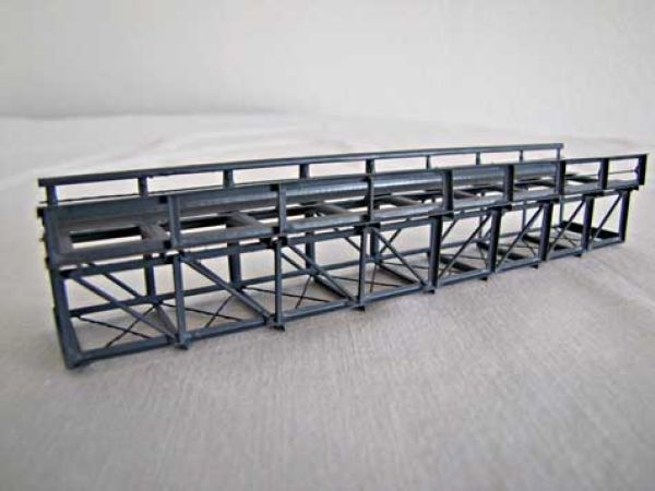 Hack Brücken - 21100 / KN15 - Kasten-Unterzugbrücke 15 cm (Fertigmodell)