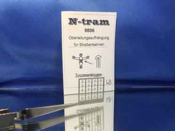 N-Tram - 9806 - Straßenbahn-Oberleitungsaufhängungen (20 Stück)