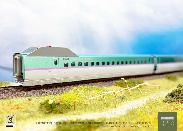 Kato - 10-1664 / 70101664 - E5 Shinkansen bullet train "Hayabusa"(Falke) 3-teiliges Ergänzungsset