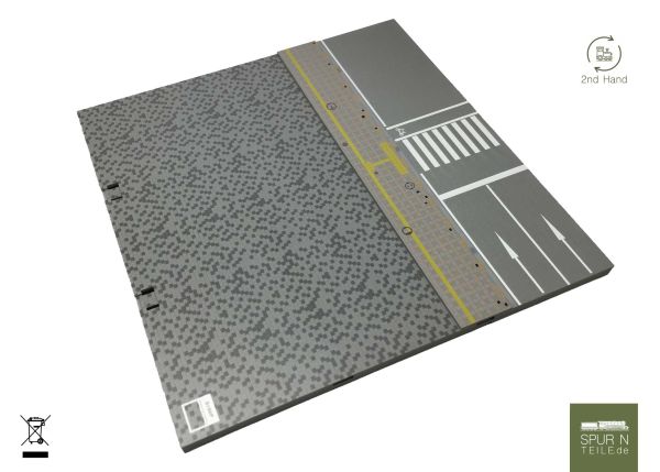 Kato Unitram - 40-010-PK - Straßenelement / Platte für Straße gerade - Gebraucht