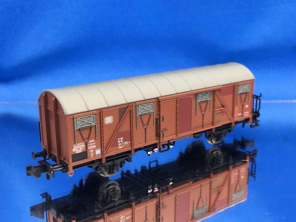 Preview: Liliput - L265030 - Gedeckter Güterwagen Gbs 245 DB Ep.IV