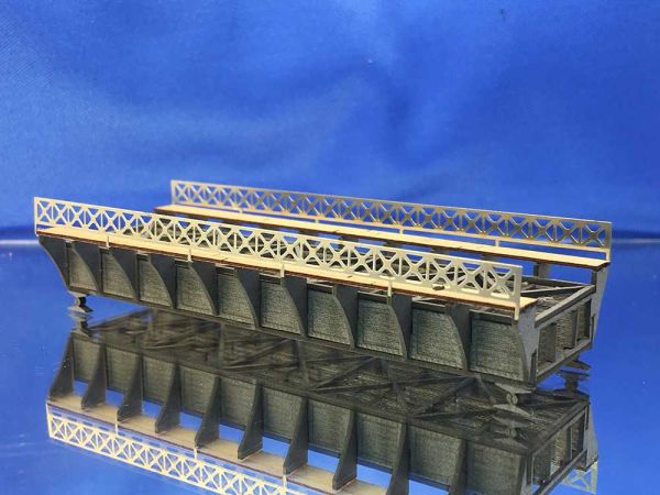 Micro Welten - 01-75 - Blechträgerbrücke (Bausatz)