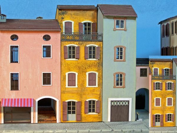MKB-Modelle - 160527 - Italienisches Haus Liguria Balkon