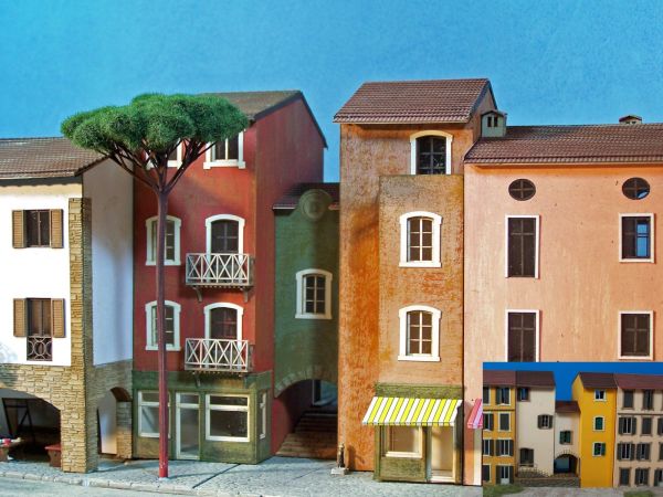 MKB-Modelle - 160532 - Italienische Drei Häuser Liguria