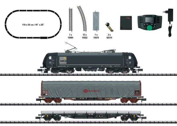 Minitrix - 11147 - Digital-Startpackung "Güterzug"