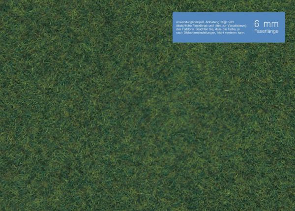 Noch - 07081 - Streugras "Wildgras mittelgrün" 6 mm, 50 g