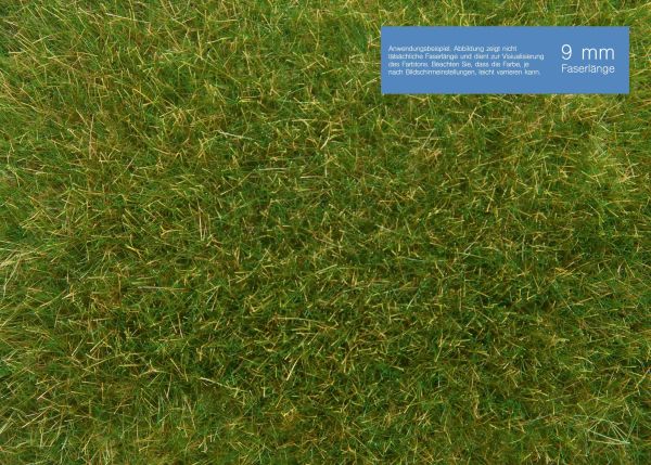 Noch - 07118 - Streugras "Wildgras mittelgrün" 9 mm, 50 g