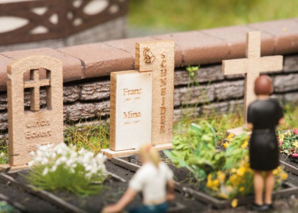 Noch - 14611 - Laser Cut Minis Grabsteine