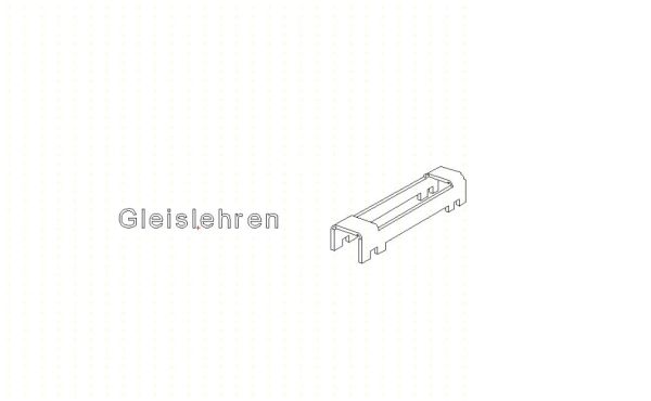 N-Tram - 9301 - Gleislehren Nm/Z, 15 Stück