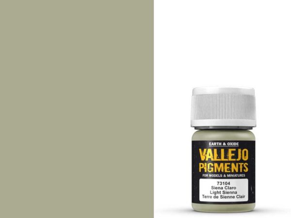 Vallejo Pigment - 73.104 - Helles Siena 30ml