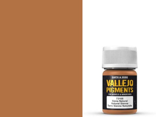 Vallejo Pigment - 73.105 - Natürliches Siena 30ml