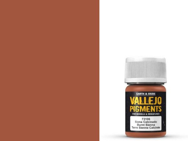 Vallejo Pigment - 73.106 - Verbranntes Siena 30ml