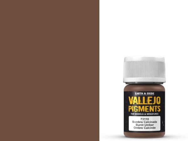 Vallejo Pigment - 73.110 - Verbranntes Umbra 30ml