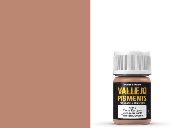 Vallejo Pigment - 73.119 - Europäische Erde 30ml