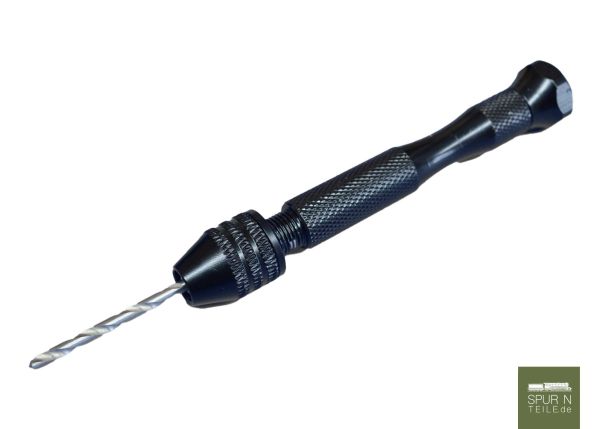 Preview: Kamodel - RP/1A - Handbohrer (für Bohrer 0,3-3,4mm), mit 10er-Bohrersatz