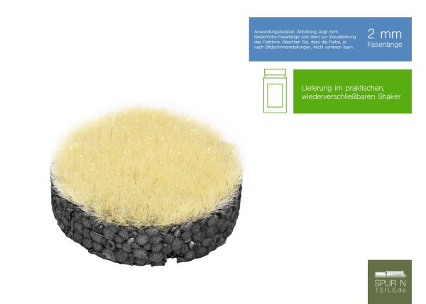 RTS - 70302 - Gras-Flock Dürres Gras 2 mm (50g Behälter)