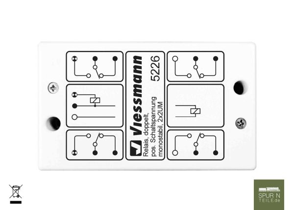 Viessmann - 5226 - Relais, monostabil, positiv