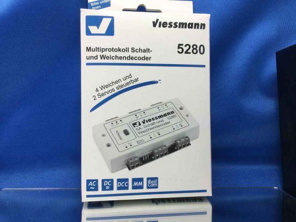 Viessmann - 5280 - Multiprotokoll Schalt- und Weichendecoder
