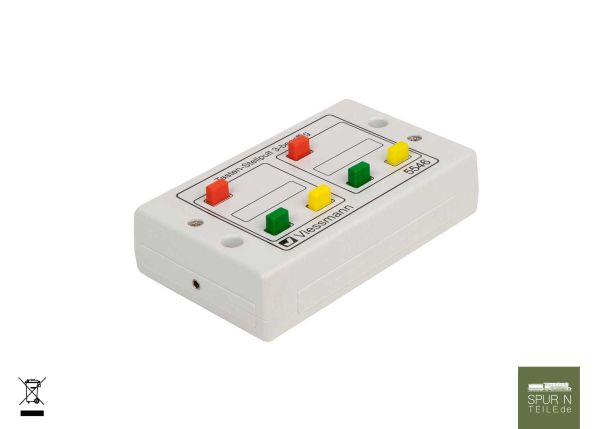 Viessmann - 5546 - Tasten-Stellpult 3-begriffig