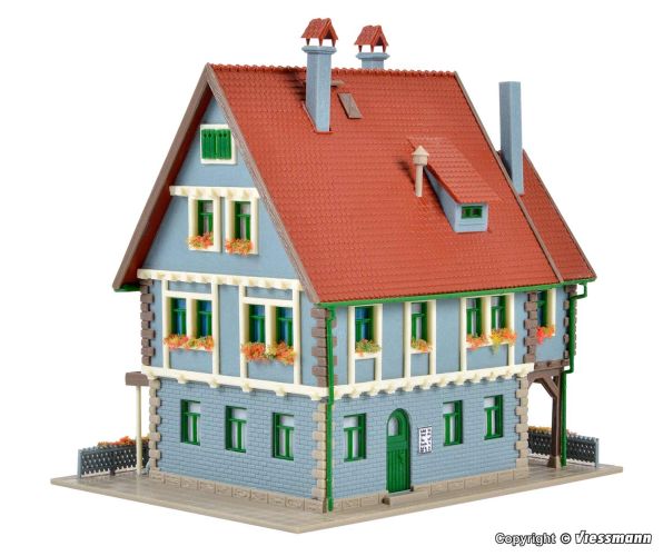 Preview: Vollmer - 47660 - Supermarkt mit Inneneinrichtung (Bausatz)