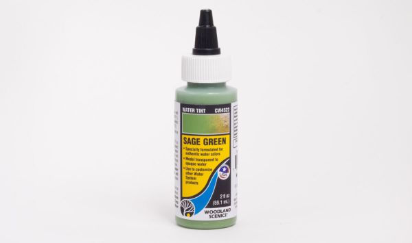 Woodland Scenics - WCW4522 - Wasserfarbe / Water tint "Salbeigrün" - 59,1 ml