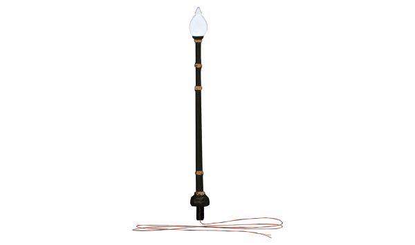 Woodland Scenics - WJP5641 - Street lamp single-headed with LED (Just Plug - 3 pieces)