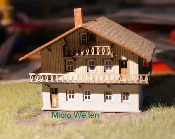Micro Welten - 02-20 - Chalet (Gästehaus) (Bausatz)
