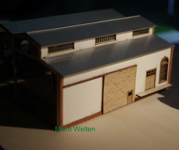 Micro Welten - 04-41 - Große Montagehalle N (Bausatz)