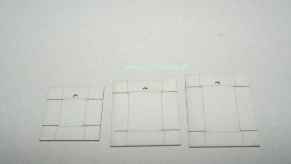 Micro Welten - 9-1 - 3x 5 Lichtboxen für Fensterbeleuchtung (Bausatz)