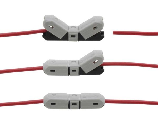Donau Elektronik - HD20 - Durchgangsklemmverbinder für Kabeldurchmesser 1,25 - 2,0 mm²