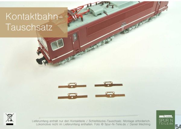 KaModel - K154 - Schleifer / Kontakte zur Arnold BR 250 etc.