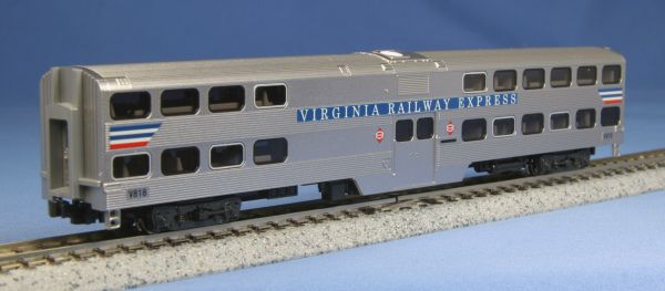 Kato - 156-0946 / 701560946 - Pullmann Doppelstock-Waggon "Virginia Railway Express" #V818