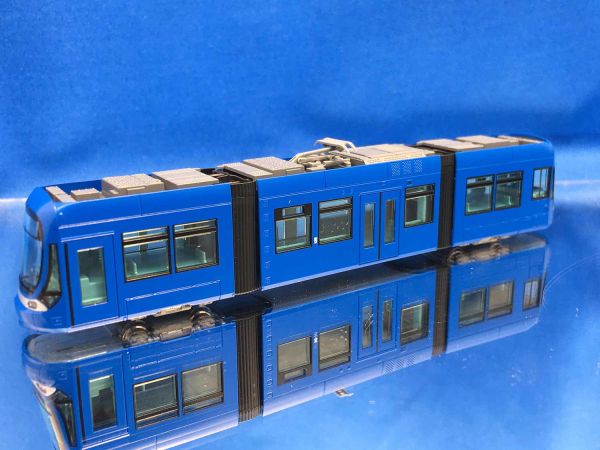 Kato - 14-805-1 / 70148043 - Straßenbahn / My Tram Hiroden 1000 LRT blau