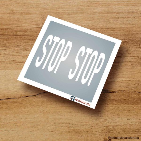 mobax - DE-W-20-N - “STOP”-Parkplatzmarkierung (klein)