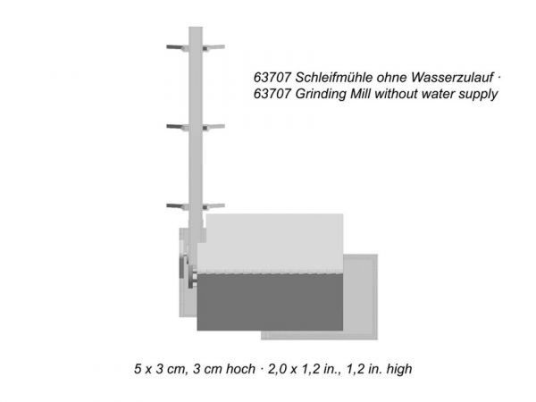Noch - 63707 - Schleifmühle (Lasercut Bausatz)